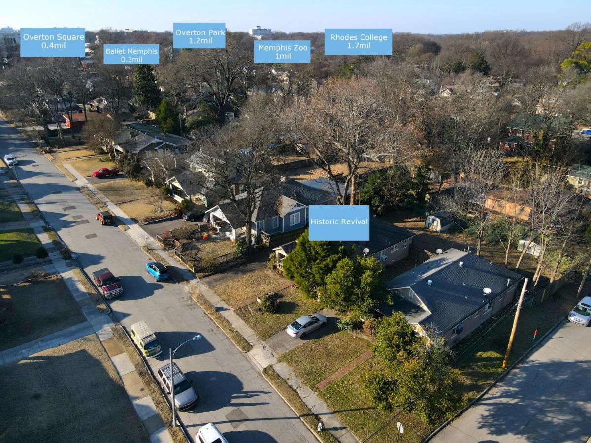 Historic Revival King Bed Midtown Memphis 68 Yes Pets Fast Wifi Free Parking Vila Exterior foto